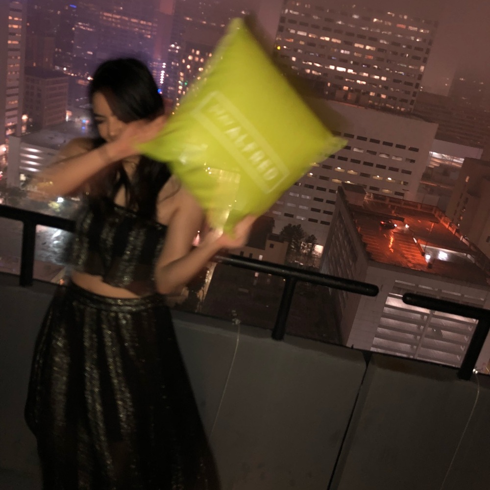 Free people skirt and crop top set